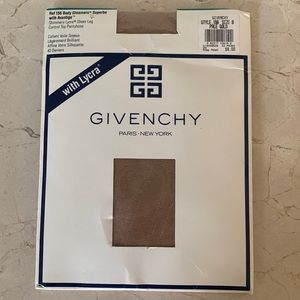 Vintage Givenchy Body Gleamers Pantyhose Stockings Control top New in Package